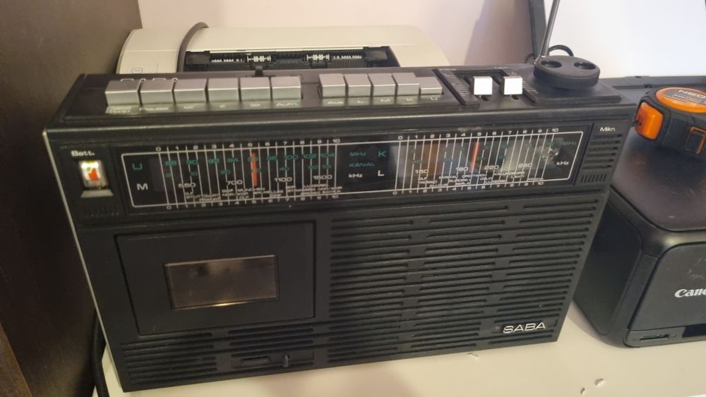 Radiomagnetofon Saba RCR 364