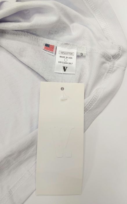 НАЛОЖЕНИЙ, Футболка Vlone Good Intentions, тишка влон белая/черная