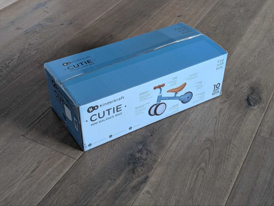 Rowerek biegowy KINDERKRAFT Cutie Niebieski