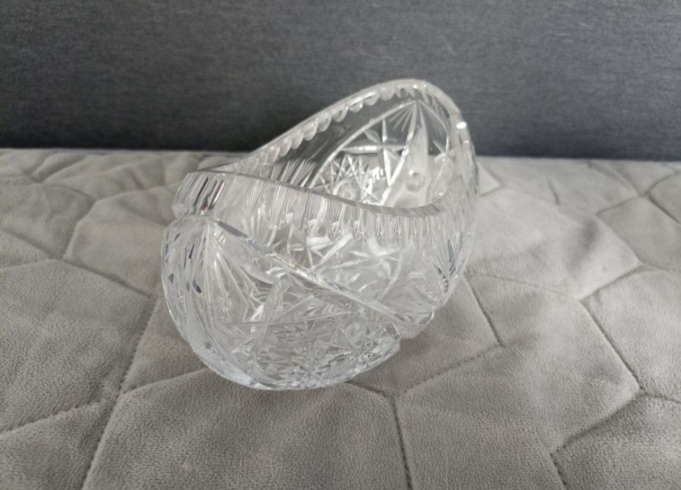 Kryształowa salaterka miska