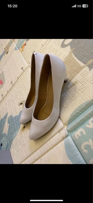 Buty skórzane Wojas ślubne