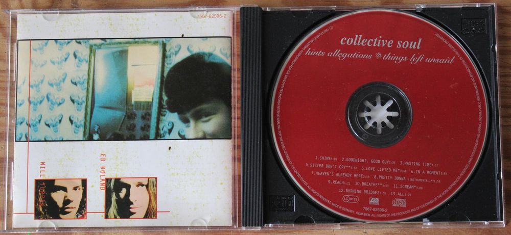 CD Collective Soul - Hints, Allegations and Things Left Unsaid (1993)