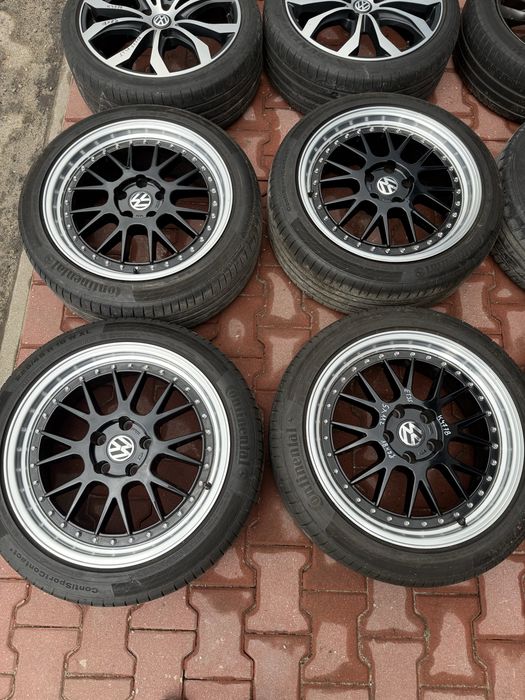 Komplet kół letnich 5x112 Vw Audi Skoda Seat 225/45/18 Continental