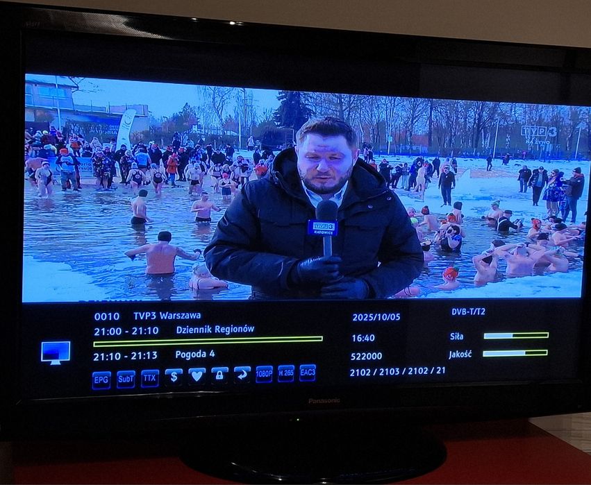 Telewizor Panasonic TX-P50S20E   50 cali + Tuner Ferguson Ariva 175