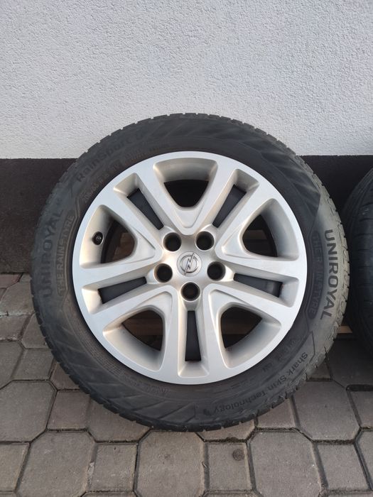 Koła: opony letnie, felgi stalowe 205/55 r16 5x112