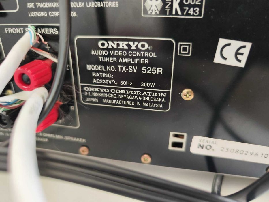 Легендарний Hi-Fi ресивер Onkyo TX-SV 525R (Made in Japan)