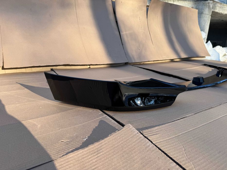 Front Lip BMW 5 E60 E61 03-10 styl BLACK
