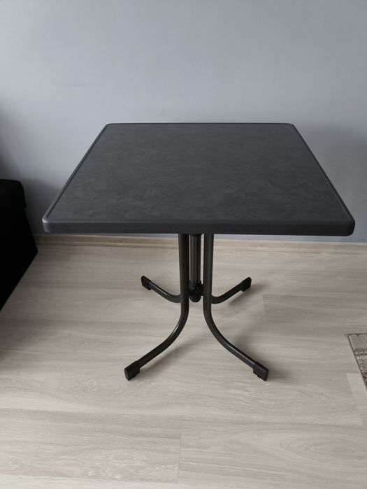 Stół ogrodowy 70x70x72 cm Antracyt.