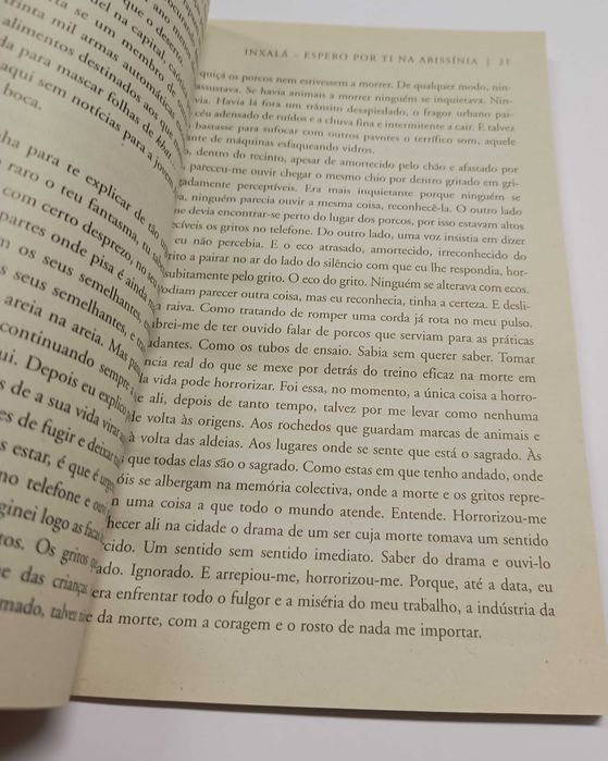 Inxalá - Espero por ti na Abissínia, de Carlos Quiroga