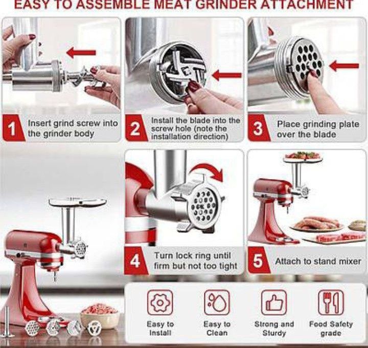 KОFUN насадка-мясорубка KitchenAid 5KSMMGA