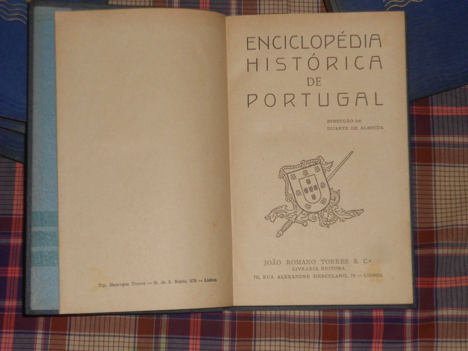 Curiosa Enciclopedia historica de Portugal - Romano Torres - 12 Vol