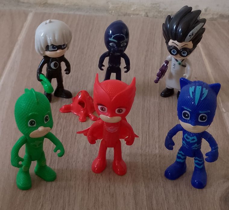 Conjunto PJ Masks bonecos articulados
