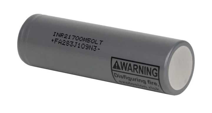 Аккумулятор 21700 LG INR21700 M50LT 5000mah 7.2A 3.6V - оригинал