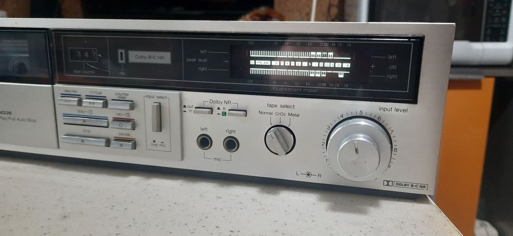 Technics M226, кассетная дека 1982гг. +акт.кол. Sven BF31+видео работы