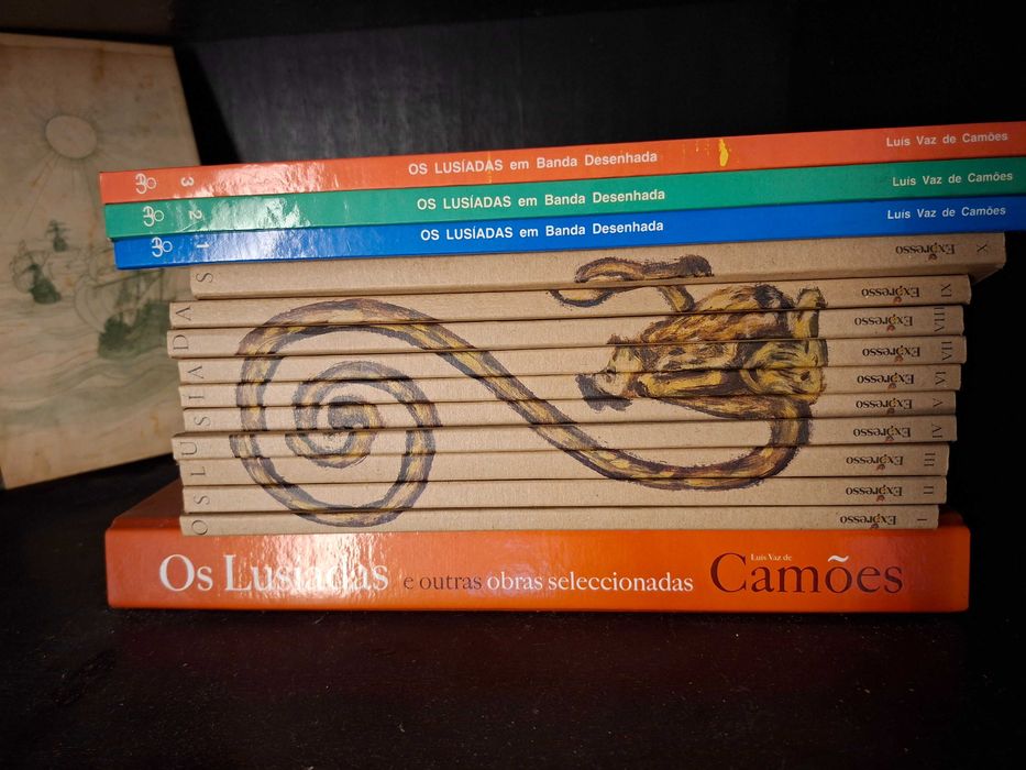 Camões e os Lusíadas - lote de livros