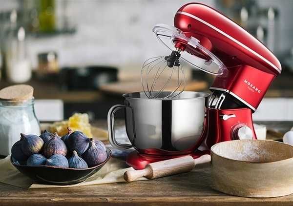 3200W MOCNY Robot kuchenny planetarny NIEZAWODNY 3 mieszadła 6,2L misa