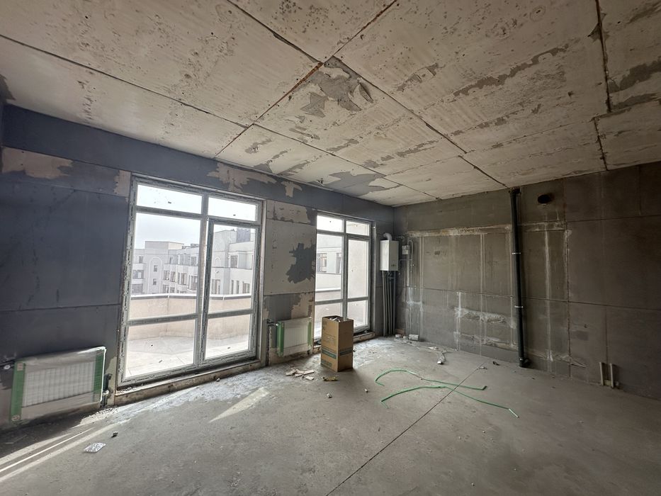 1-комн у моря/ кухня-студия и терраса, газ, Авиньон, рассрочка 12 мес