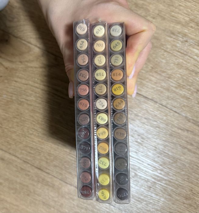 Нові маркери GuangNa коричневі.