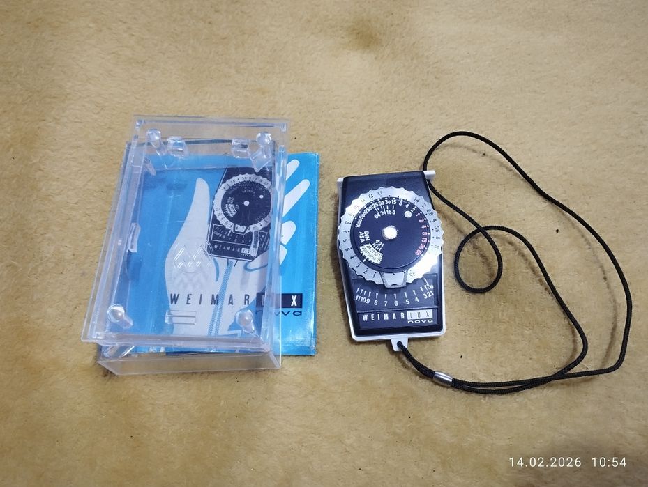 Światłomierz fotograficzny Weimar lux