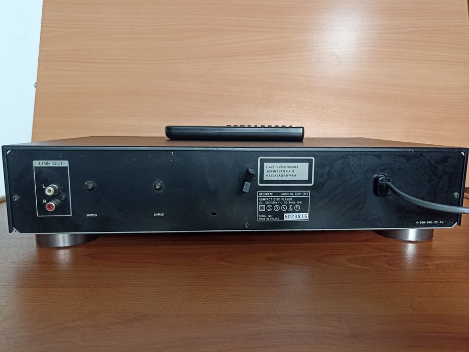 Leitor CD Sony CDP 311