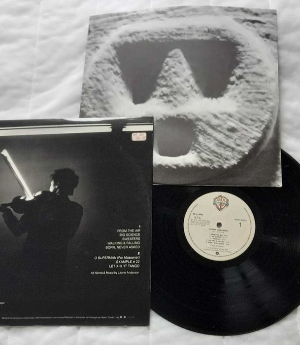 Laurie Anderson ‎– Big Science LP - 1982 Portugal