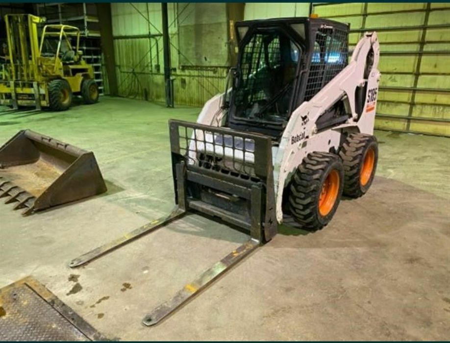 Бобкет навантажувач бобкат погрузчик вили мусор bobcat