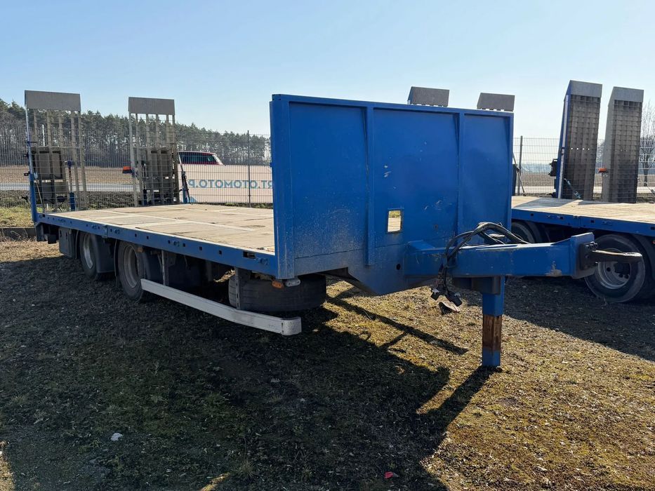 Elbo PC S PRZYCZEPA TANDEMOWA Z NAJAZDAMI  Jak Nowa!