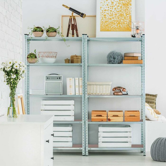 Estante com 5 prateleiras, 180 x 90 x 40 cm - Nova