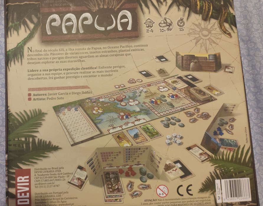 Papua Board Game - Devir - New429046531139850242