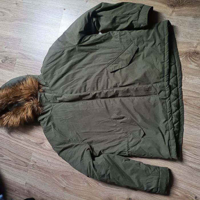 Kurtka zimowa khaki, parka