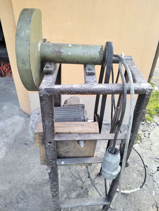 Szlifierka stołowa stojąca silnik 1.1kw wałek szlifierki