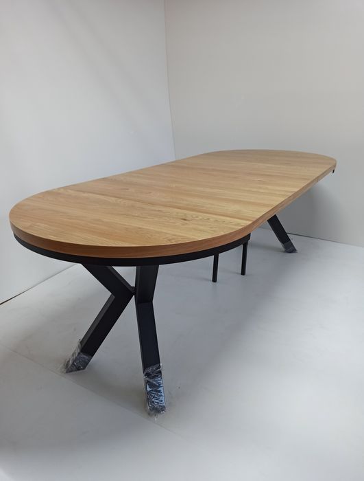 Stół okrągły rozkładany