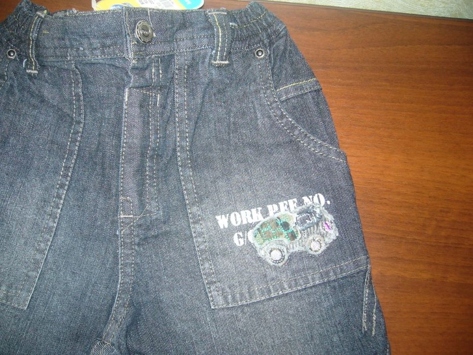Новые джинсы на мальчика 5 лет