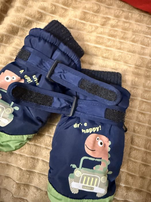 Рукавички непромокайки детские теплые