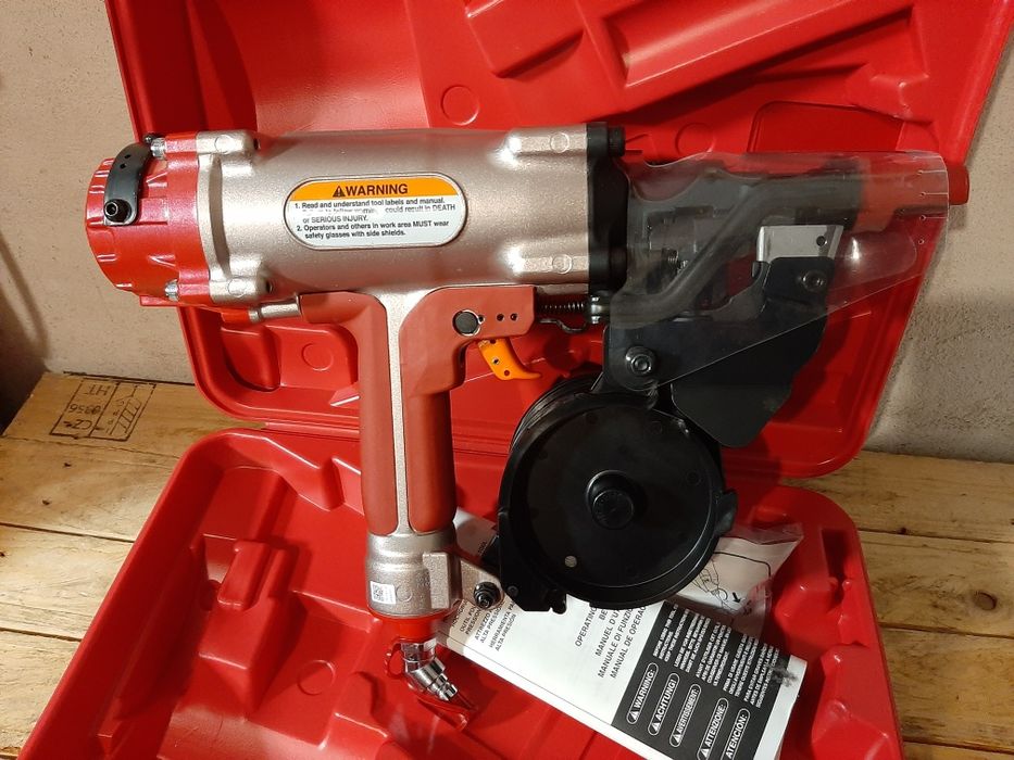 MAX PowerLite HN120 osadzak do betonu stali gwoździarka wysokociśnieni