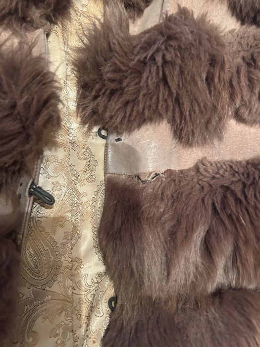 Безрукавка натуральний песець