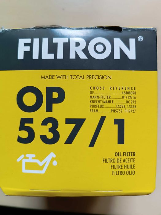 Filtr oleju OP 537/1