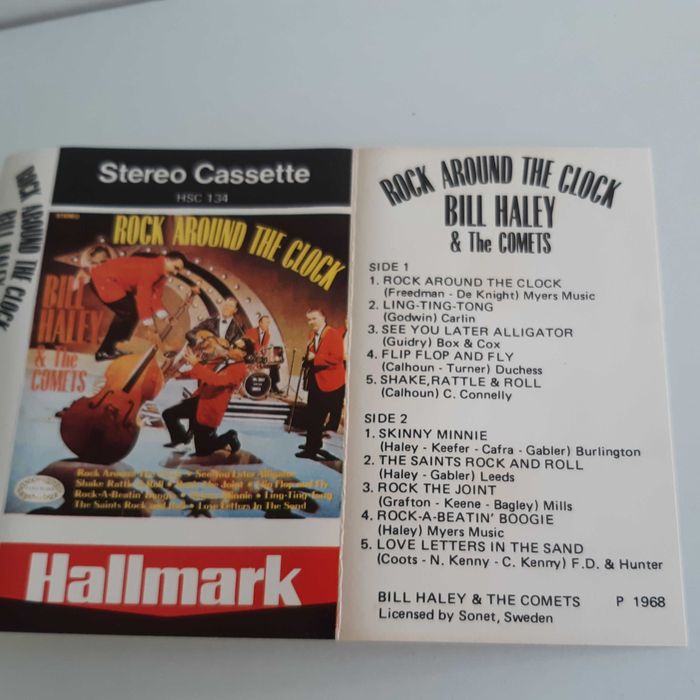 Cassete Áudio Original Colectânea - Bill Haley & The Comets - Rock Around the Clock