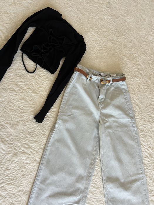 Джинси Zara сині