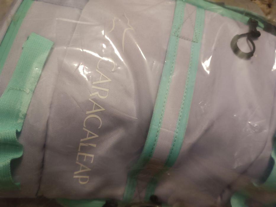 Mochila caracaleap para capacete e botas de ski