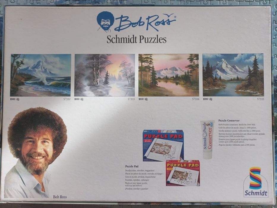 Puzzle Schmidt 1000 Bob Ross Góra nad morzem (-1)