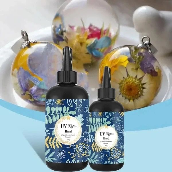 250 грам Уф смола, uv resin, епоксидна уф смола, uv resin hard