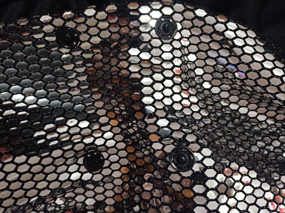 Vestido/Blazer prateado para o réveillon NOVO