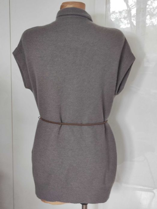 2- Brunello Cucinelli - Kaszmirowa kamizelka r. M/L