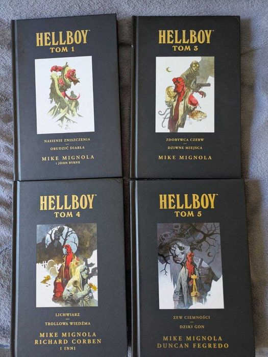 Zestaw Hellboy tom 1, 3-5