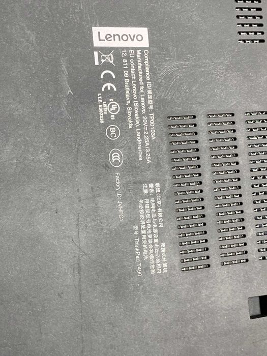 Продам ноутбук Thinkpad T490 I5 8gb ram 512gb ssd