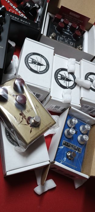 Walrus Meraki QI keeley Beetronics Crazy Tube Circuits