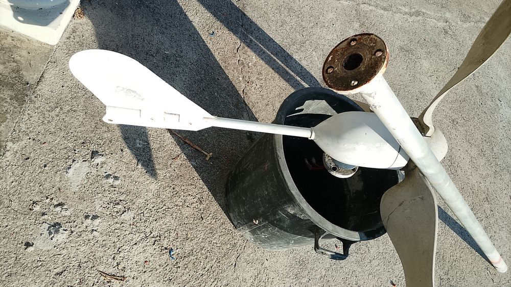 Turbina gerador eólico vento usado  12v 3000w