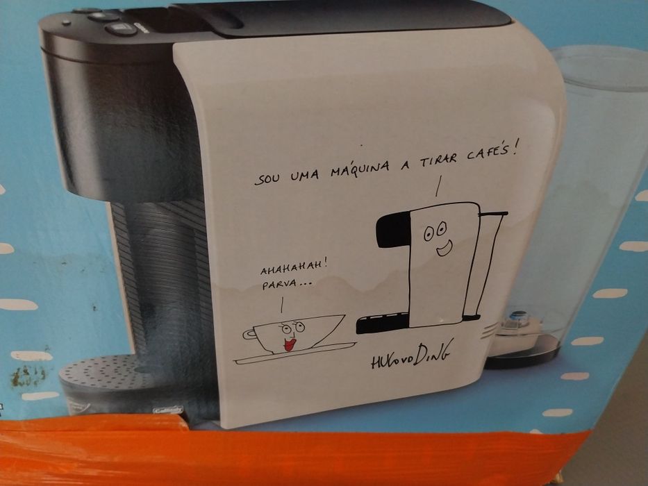 Maquina cafe capsulas pingo doce nova em caixa