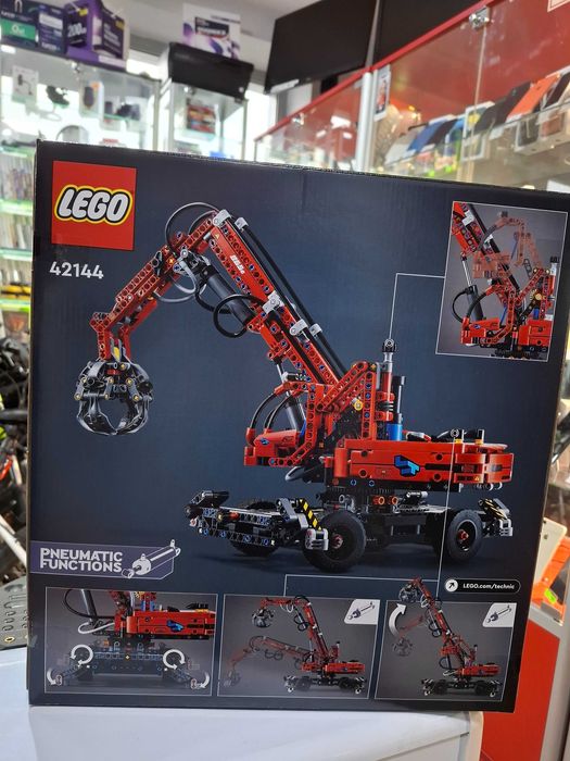 NOWE Klocki Lego 42144 Technic Dźwig z chwytakiem
